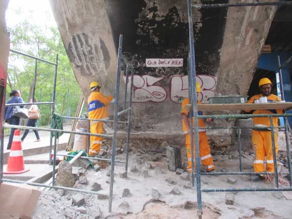 Recuperação de Passarela em Estação de Trem-3